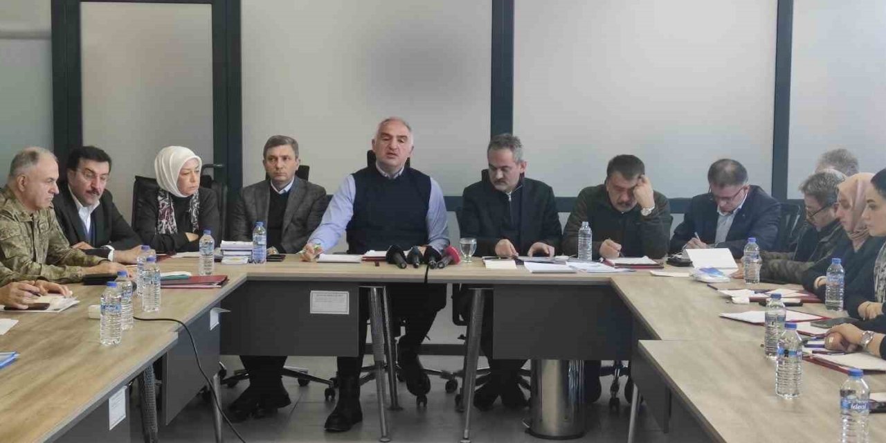 Bakan Ersoy: “malatya’da Ölü Sayımız Maalesef Bin 71’e Çıktı”