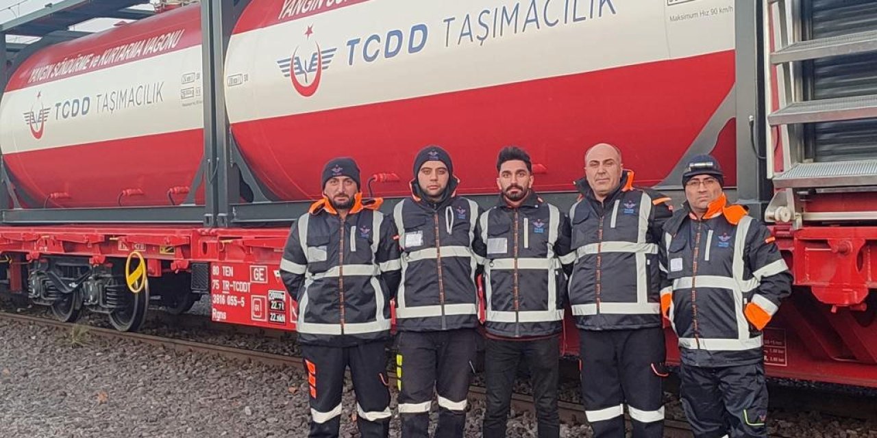 “yangın Söndürme Ve Kurtarma Vagonu” İlk Kez İskenderun Limanı’nda Kullanıldı