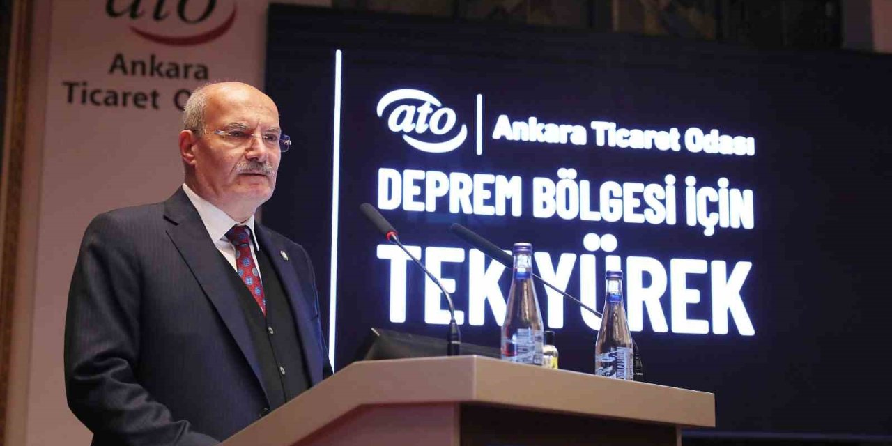 Ato Başkanı Baran: “depremin Ardından Olağanüstü Toplandık”