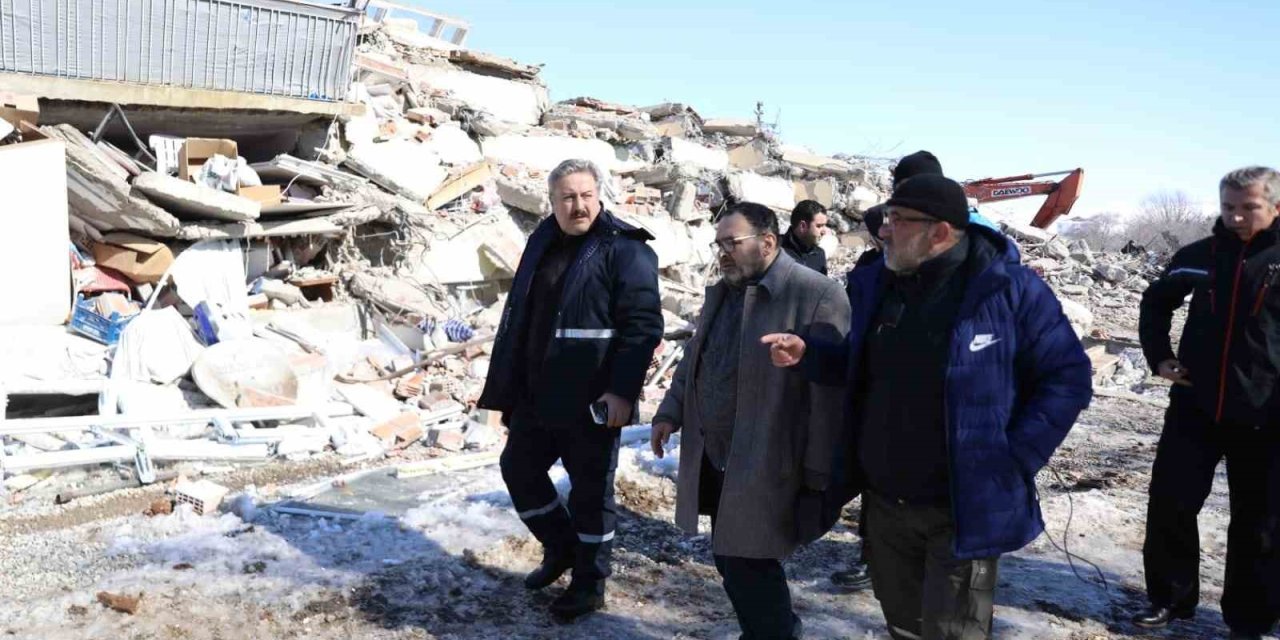 Başkan Palancıoğlu Ve Teknik Ekibi Afşin’de İncelemelerde Bulundu