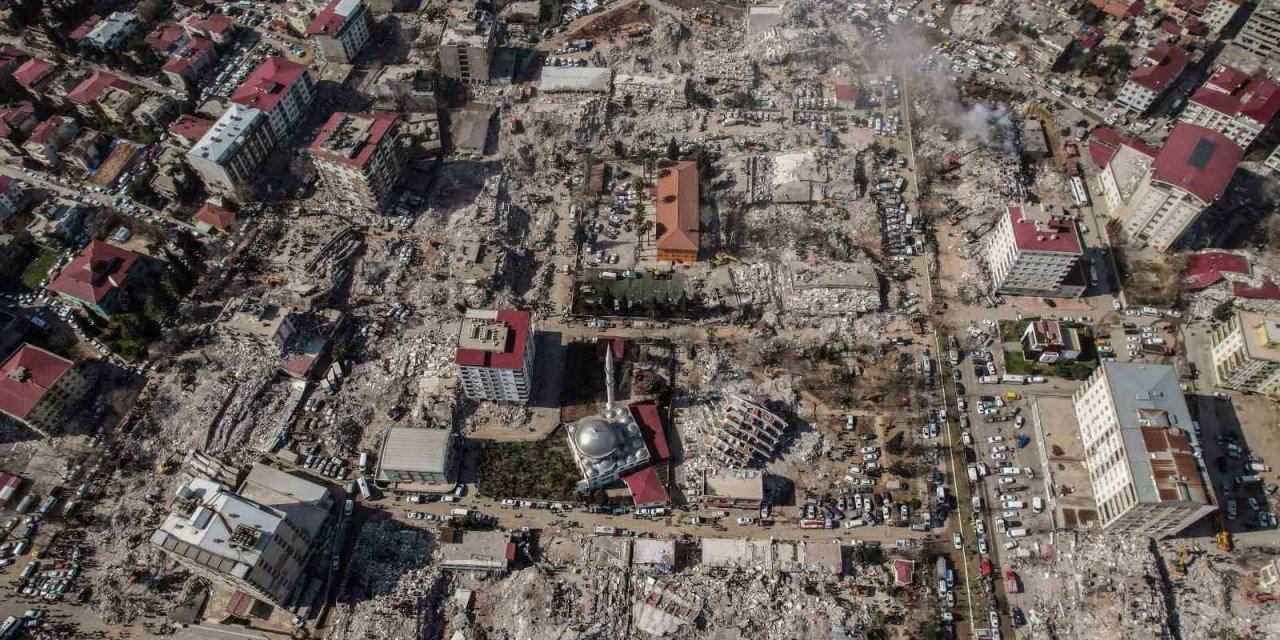 Kahramanmaraş’taki Büyük Yıkım Havadan Görüntülendi