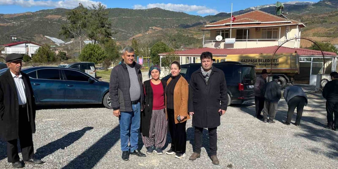 Gazipaşa’daki Köy Konağında Depremzedelere Ücretsiz İkramda Bulunulacak