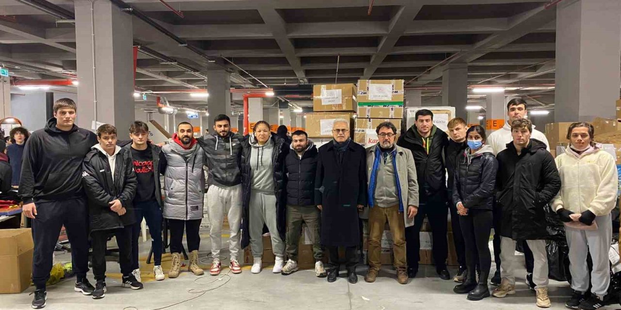 Olimpik Milli Judoculardan Depremzedelere Destek