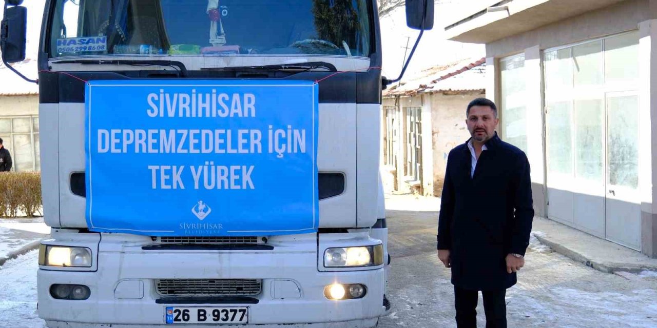 Sivrihisar’dan Bir Tır Yardım Daha Yola Çıktı