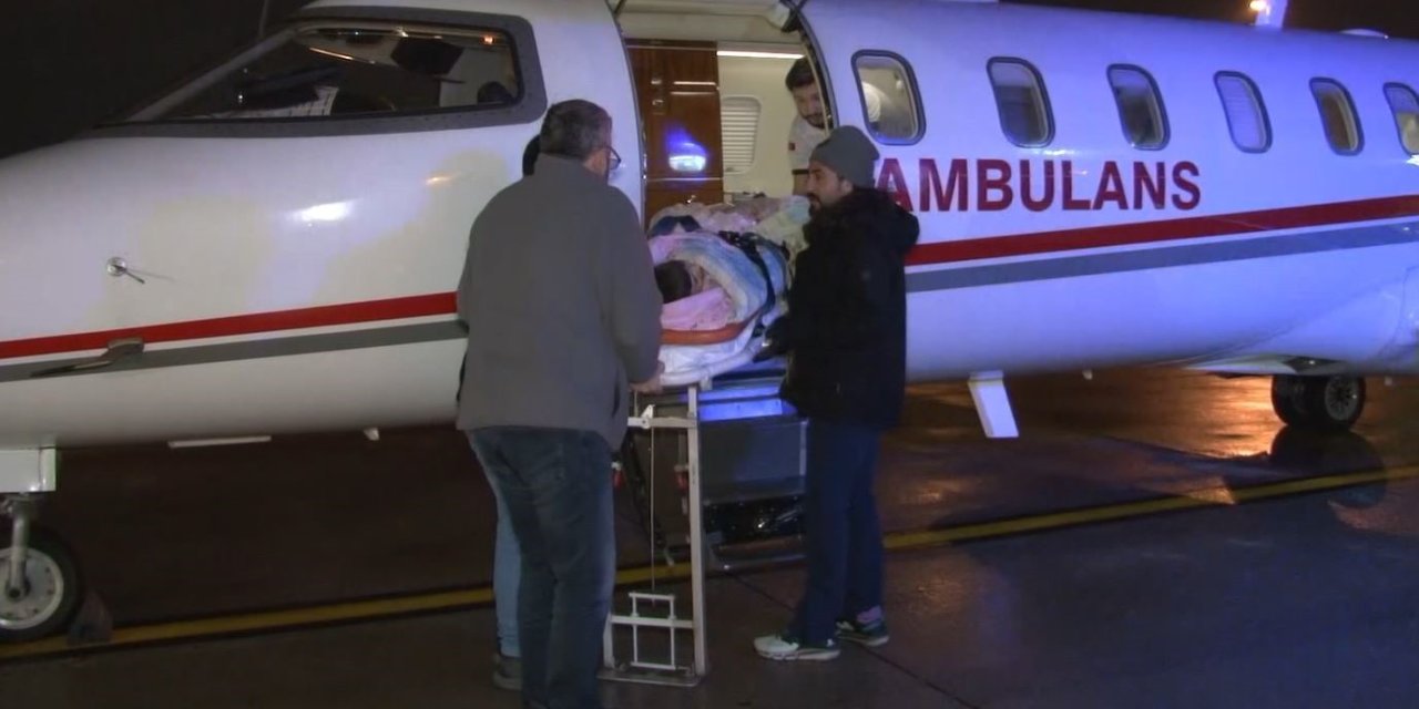 Kahramanmaraş Ve Malatya’dan Sağlık Bakanlığı Uçakları İle Yaralılar İstanbul’a Getirildi
