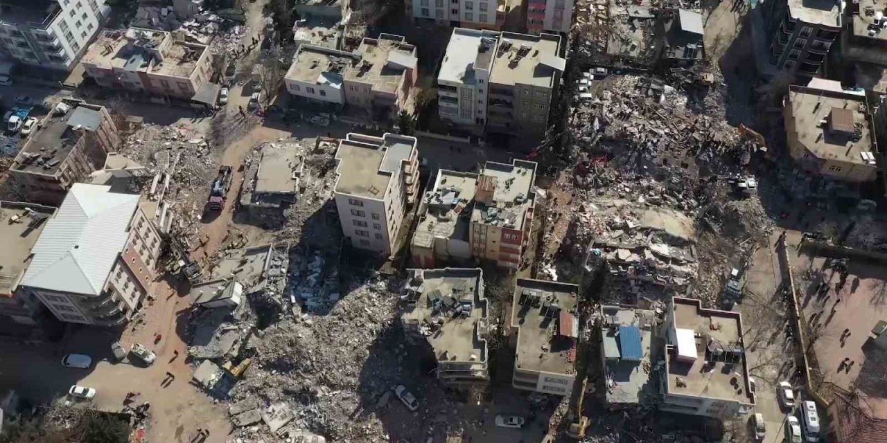 Depremin 5’inci Gününde Adıyaman Havadan Görüntülendi