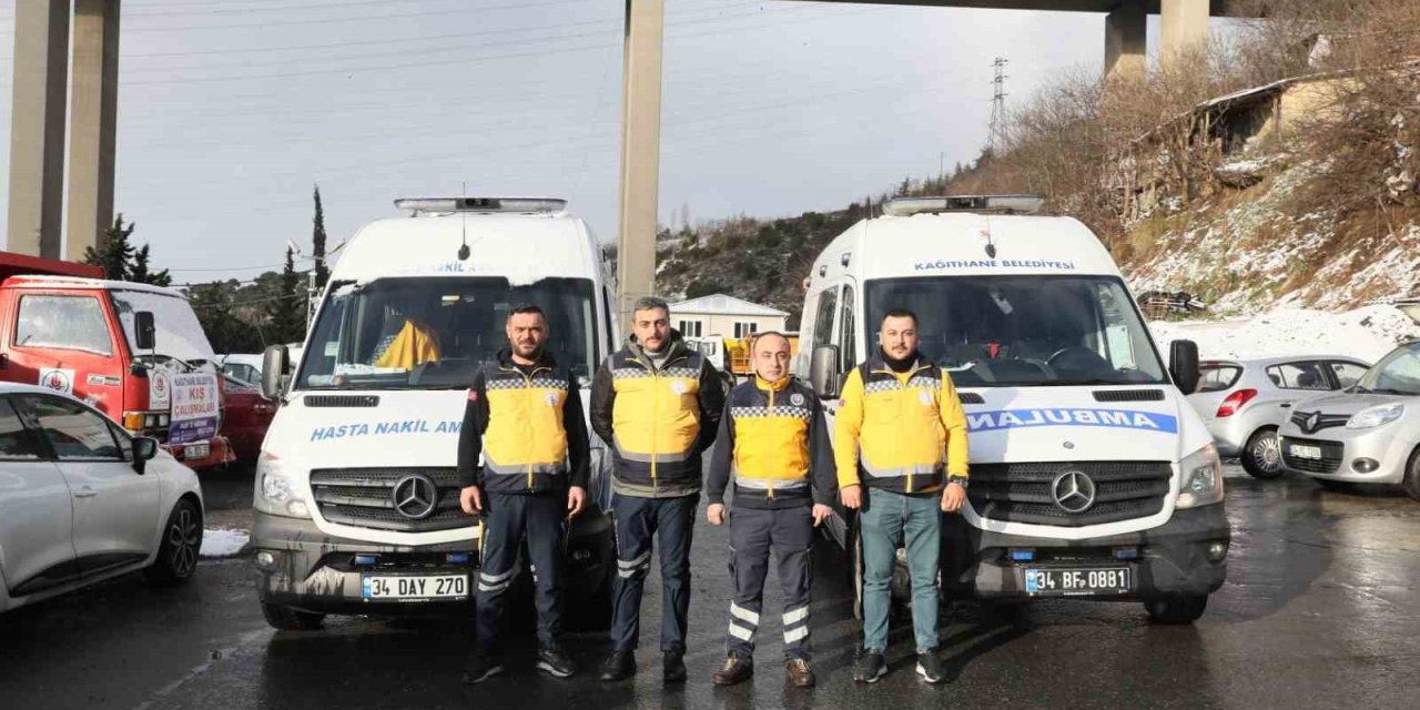 Deprem Bölgesine Ambulans Ve Sağlık Ekibi Sevk Edildi
