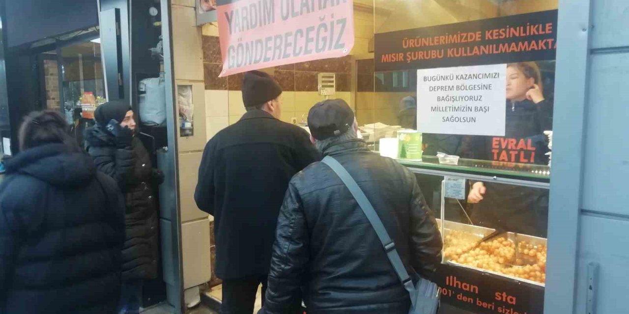 Eskişehirli Esnaftan Depremzedeler İçin Anlamlı Çalışma