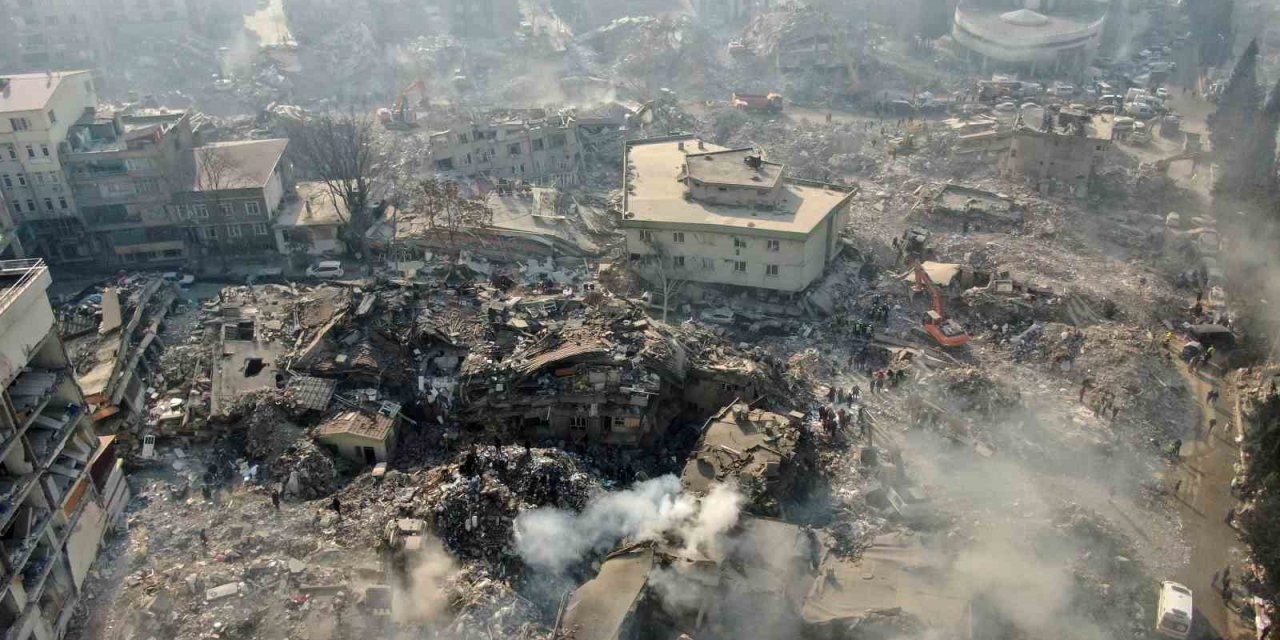 Depremde 6’ncı Gün: Kahramanmaraş’ta Son Durum Havadan Görüntülendi