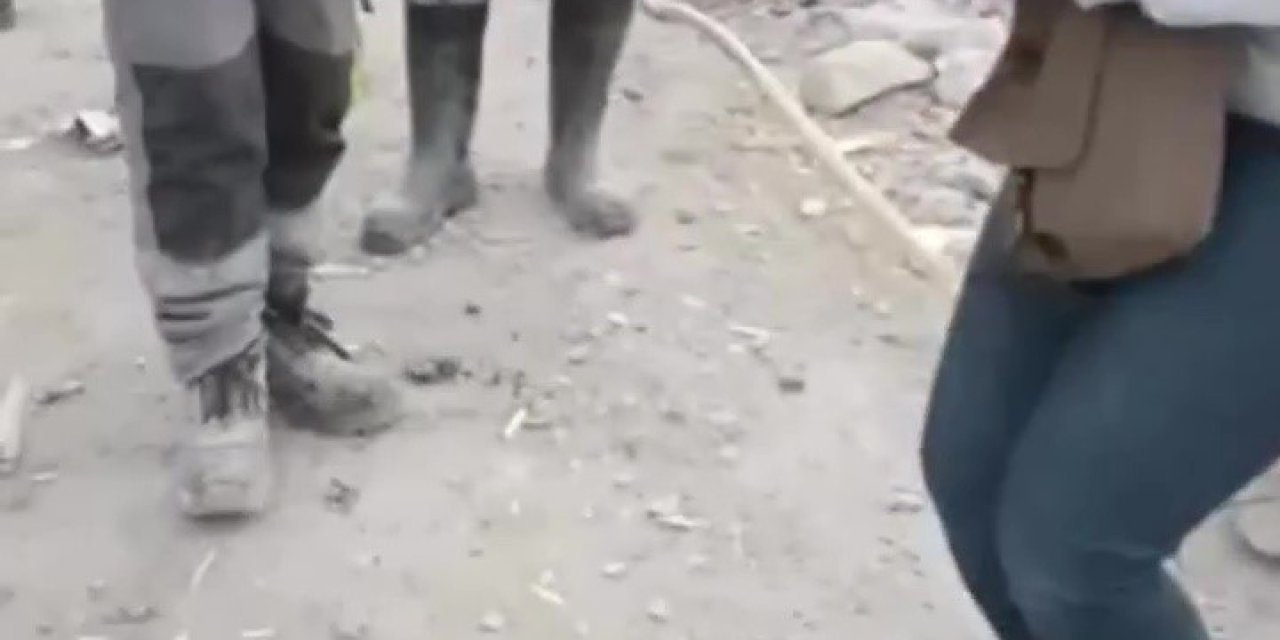 Artçı Sarsıntılar Arasında 7. Katta Mahsur Kalan Kediyi Kurtardı