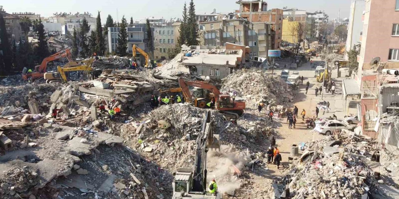Adıyaman’daki Enkazların Dron Görüntüsü