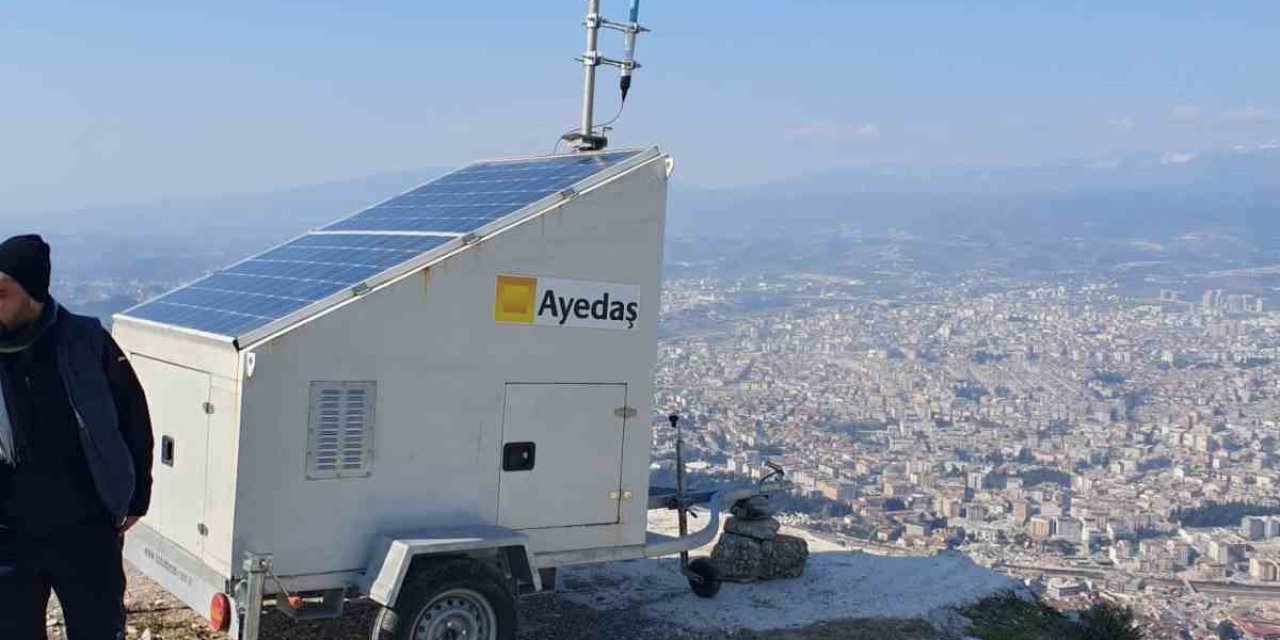 Toroslar Edaş Deprem Bölgesinde Afet Haberleşme Sistemini Devreye Aldı