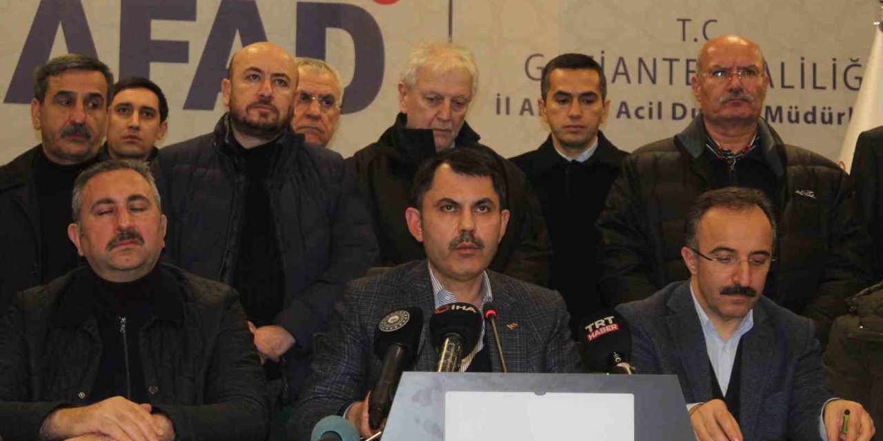 Bakan Kurum Son Rakamları Açıkladı:  "gaziantep’te Toplam Ölü Sayısı 3 Bin 273”