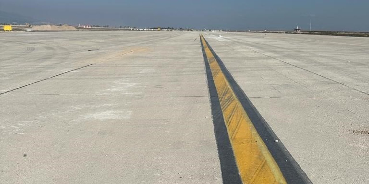 İga Hatay Havalimanı’nı Rekor Sürede Uçuşa Hazır Hale Getirdi