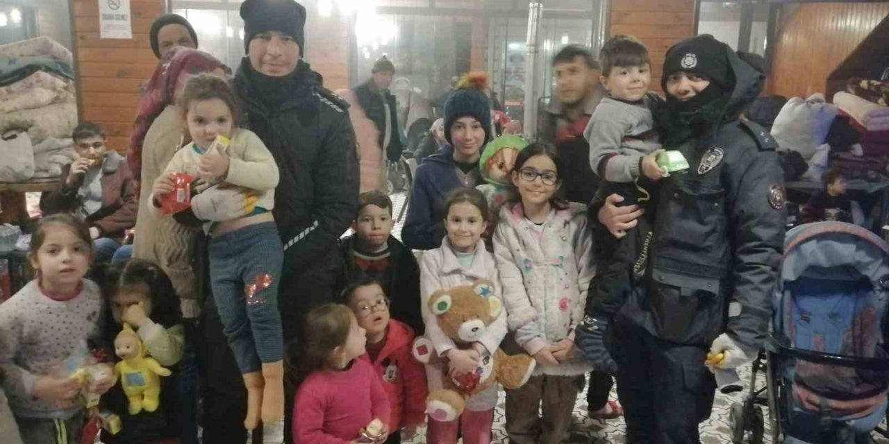 Van Polisinden Depremzede Çocuklar İçin Etkinlik
