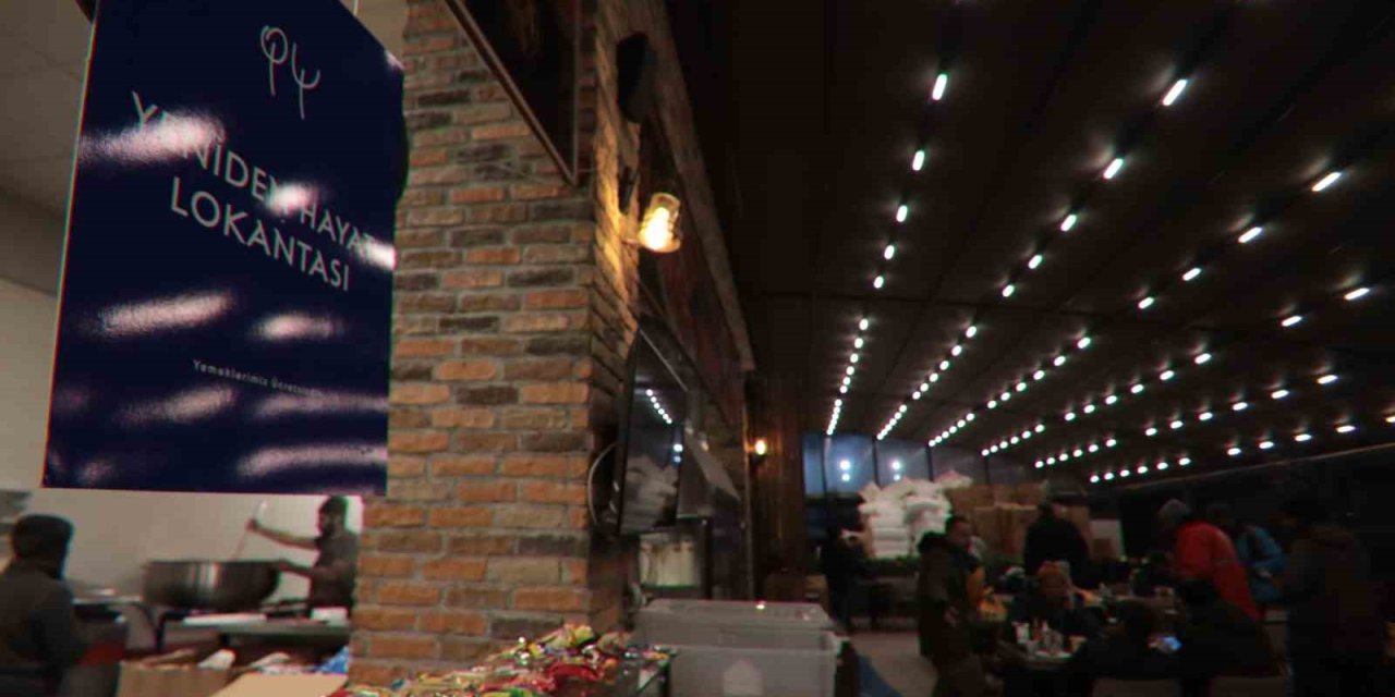 "yeniden Hayat Lokantası" Depremin Merkez Üssünde Nefes Aldırdı