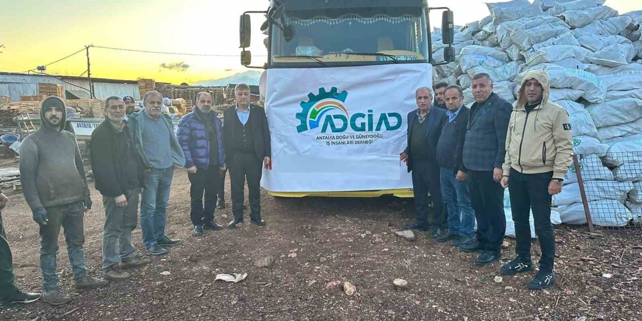 Adgiad Deprem Bölgesinde Seferber Oldu