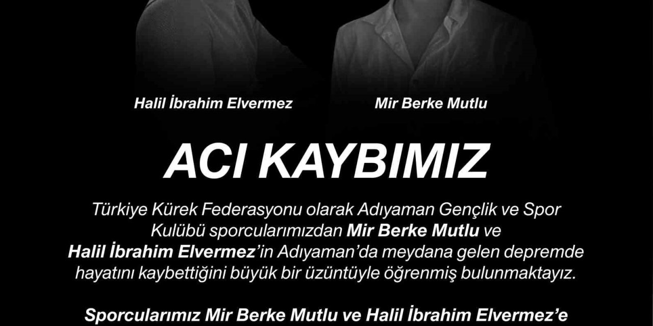 Kürek Sporcuları Depremde Hayatını Kaybetti