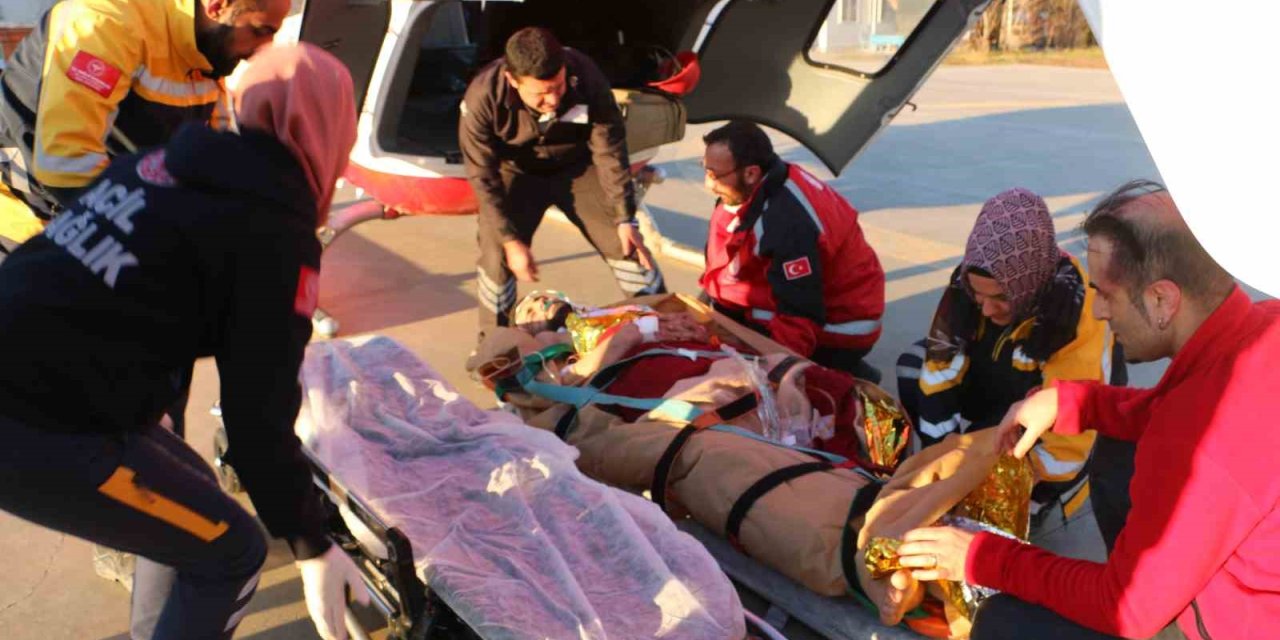 198 Saat Sonra Kurtarılmıştı, Diyarbakır’a Helikopterle Sevk Edildi