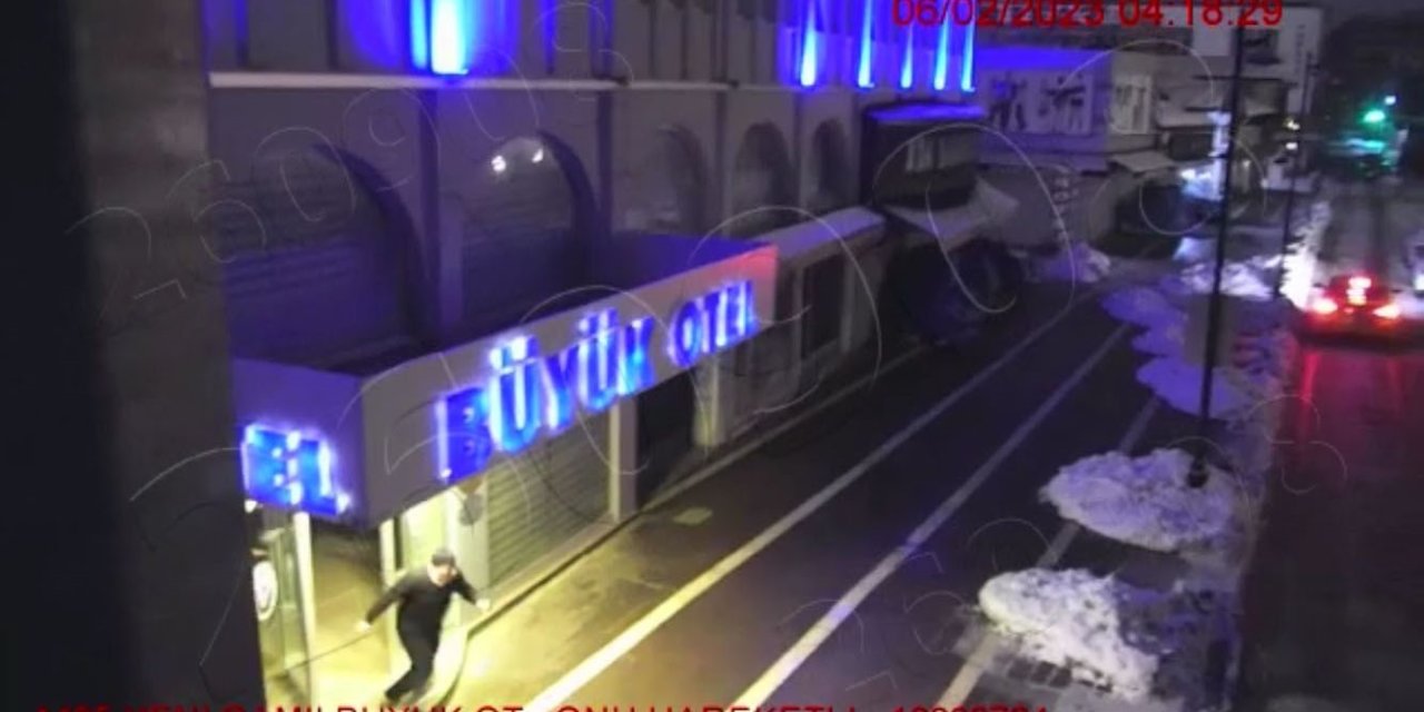 Depremde Binaların Ardı Ardına Yıkıldığı Görüntüler Ortaya Çıktı