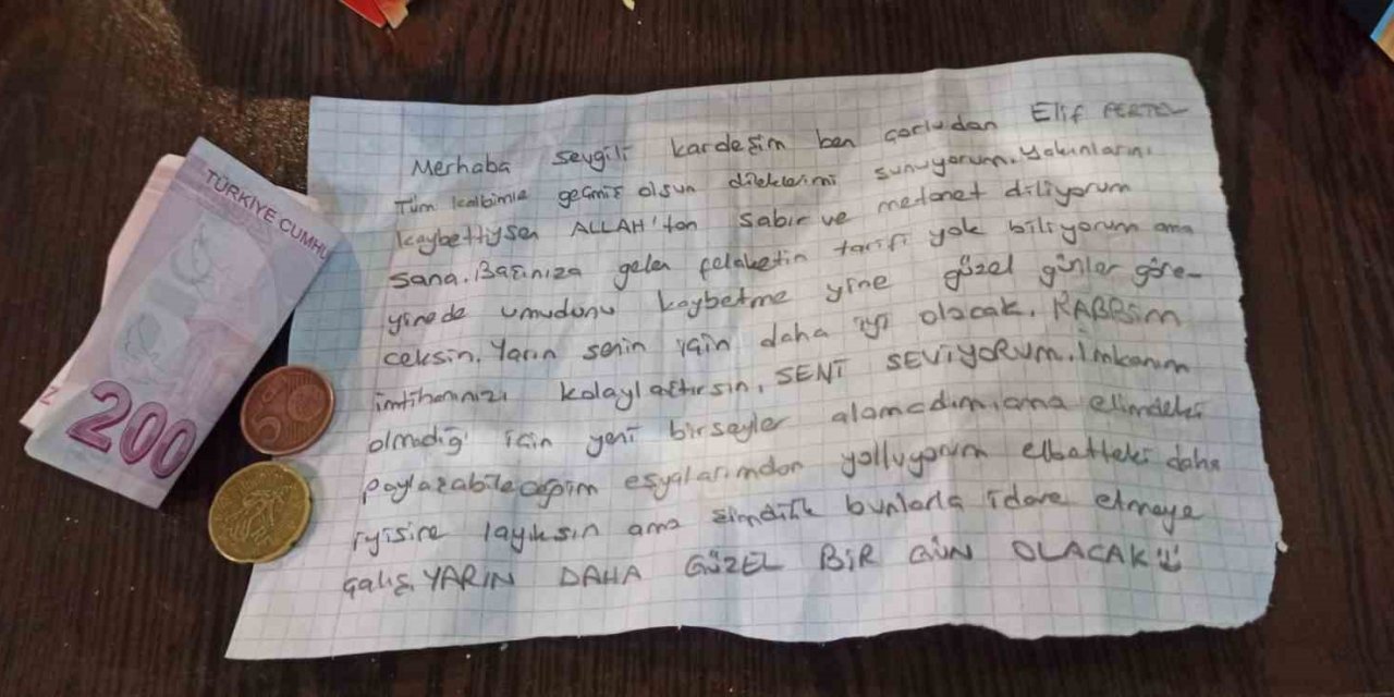Türkiye’yi Tek Yürek Yapan Duygu Dolu Mektup