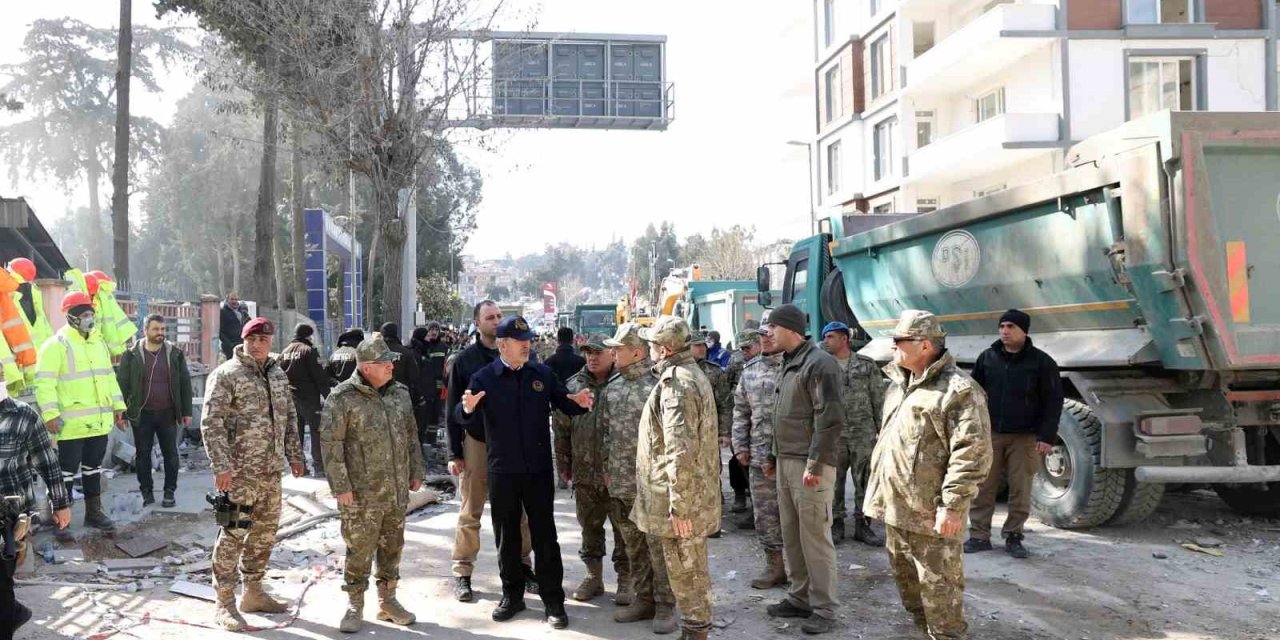 Bakan Akar Hatay’da