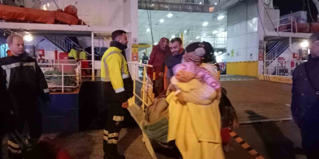 514 Depremzede, Deprem Bölgesinden Tahliye Edildi