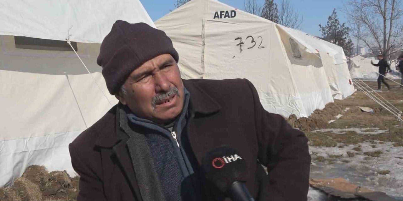 Çadırkentli Nedim Amca: “ilk Depremden Sonra Eve Girmememiz Lazımdı”
