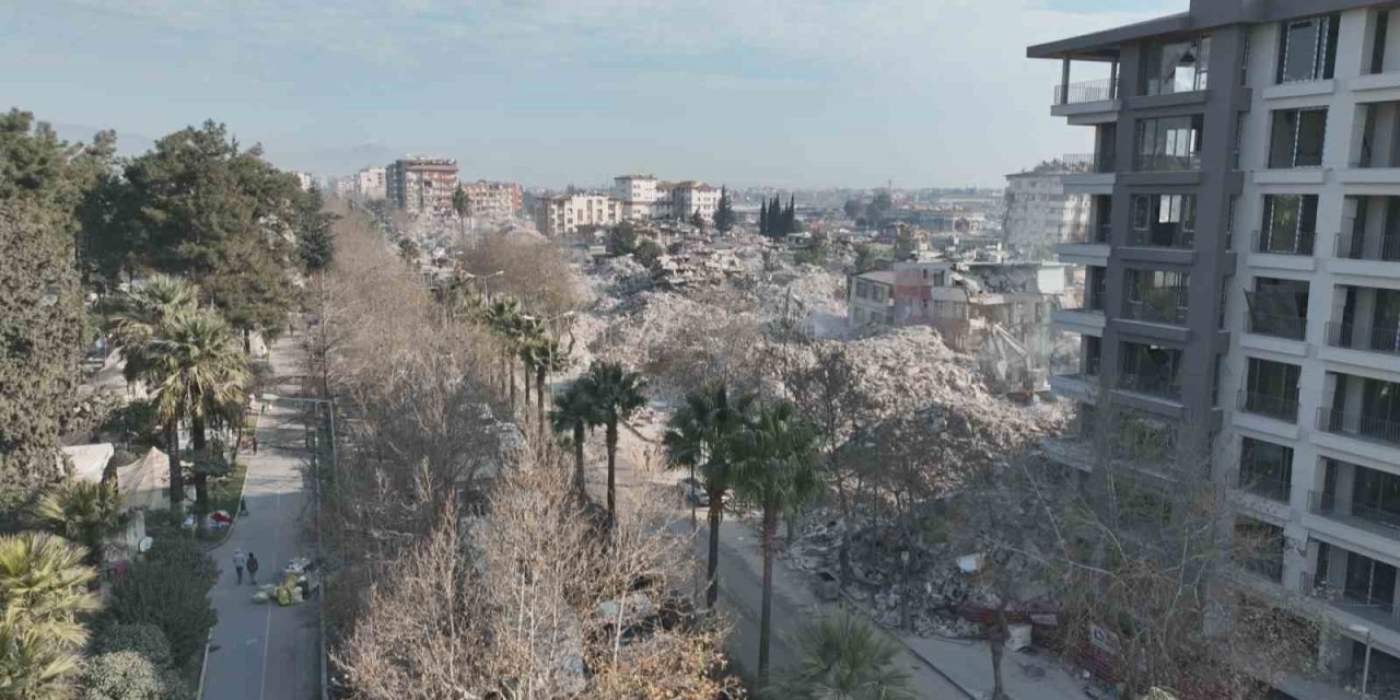 Depremin 11’inci Gününde Hatay’da Son Durum Havadan Görüntülendi