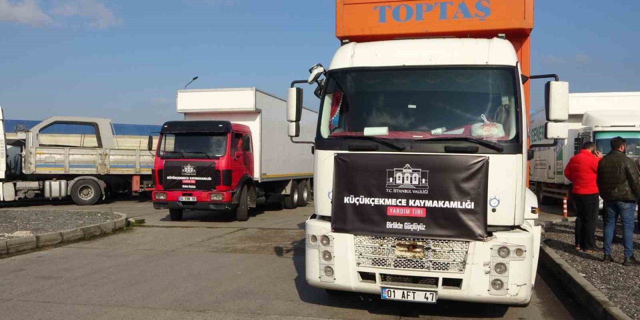 İstanbul’dan 24 Tır Hatay’a Yola Çıktı
