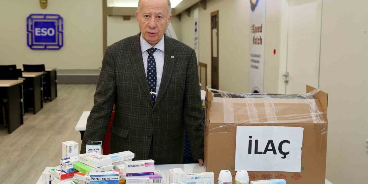 Eskişehir Sanayi Odası Ve Eskişehir Ecza Odası İşbirliğinde İlaç Kampanyası