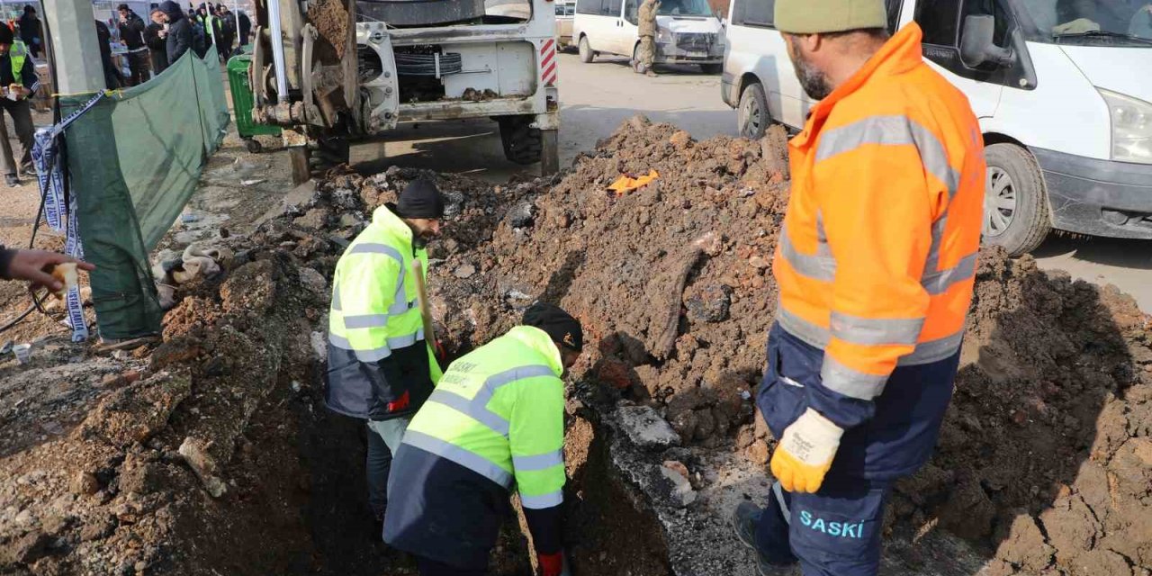 Elbistan’a İçme Suyu Verildi