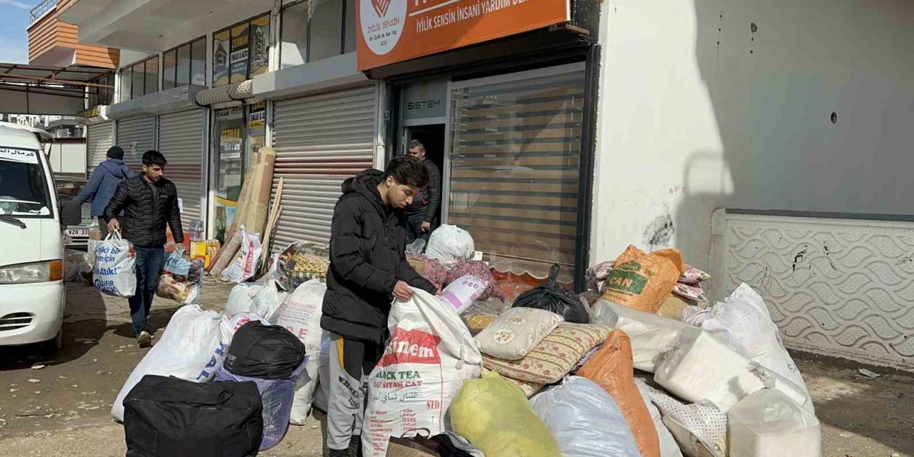 Siverekli Stk’lardan Depremzedelere Örnek Davranış