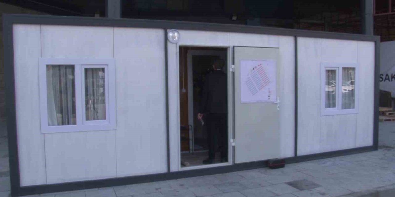 Ümraniye’den Depremzedelere Konteyner Kent