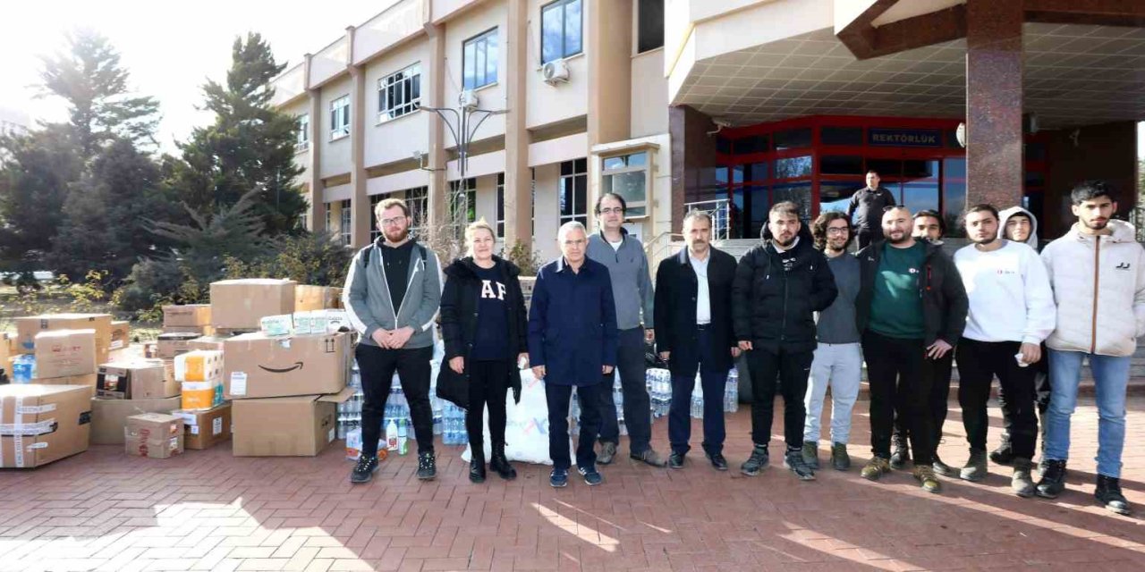 Odtü’den Depremzedelere Yardım