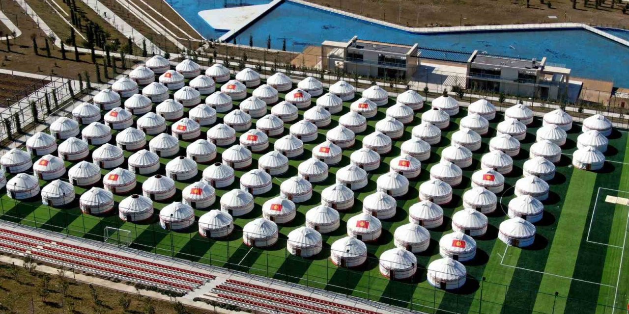 Kırgızistan Kahramanmaraş’a 108 Adet Kıl Çadır Kurdu