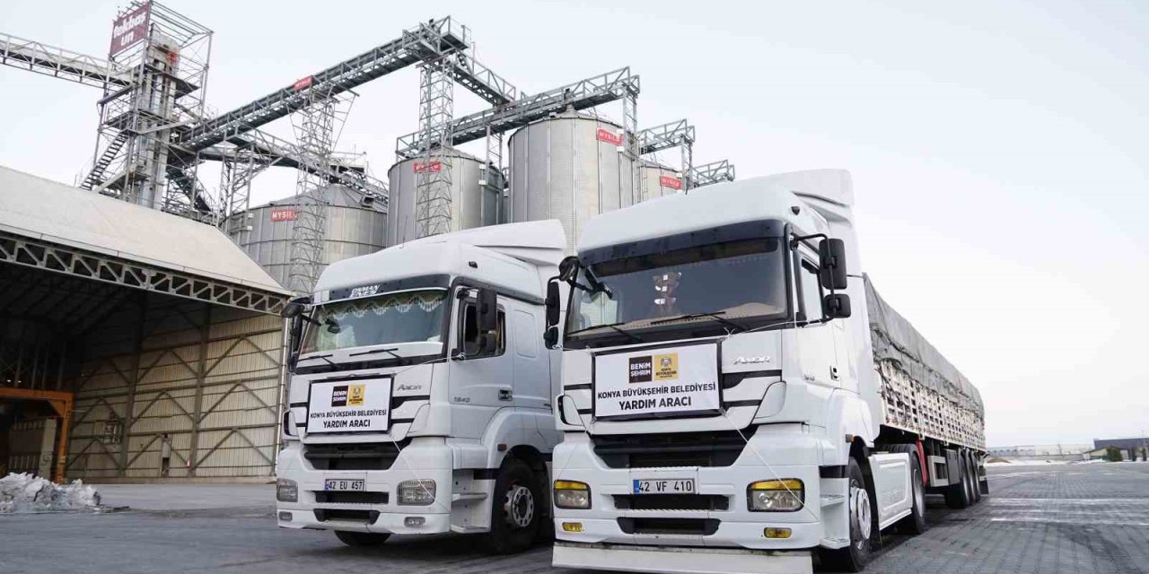 Başkan Altay: “konya’dan Deprem Bölgesine 50 Tır Un Gönderiyoruz”