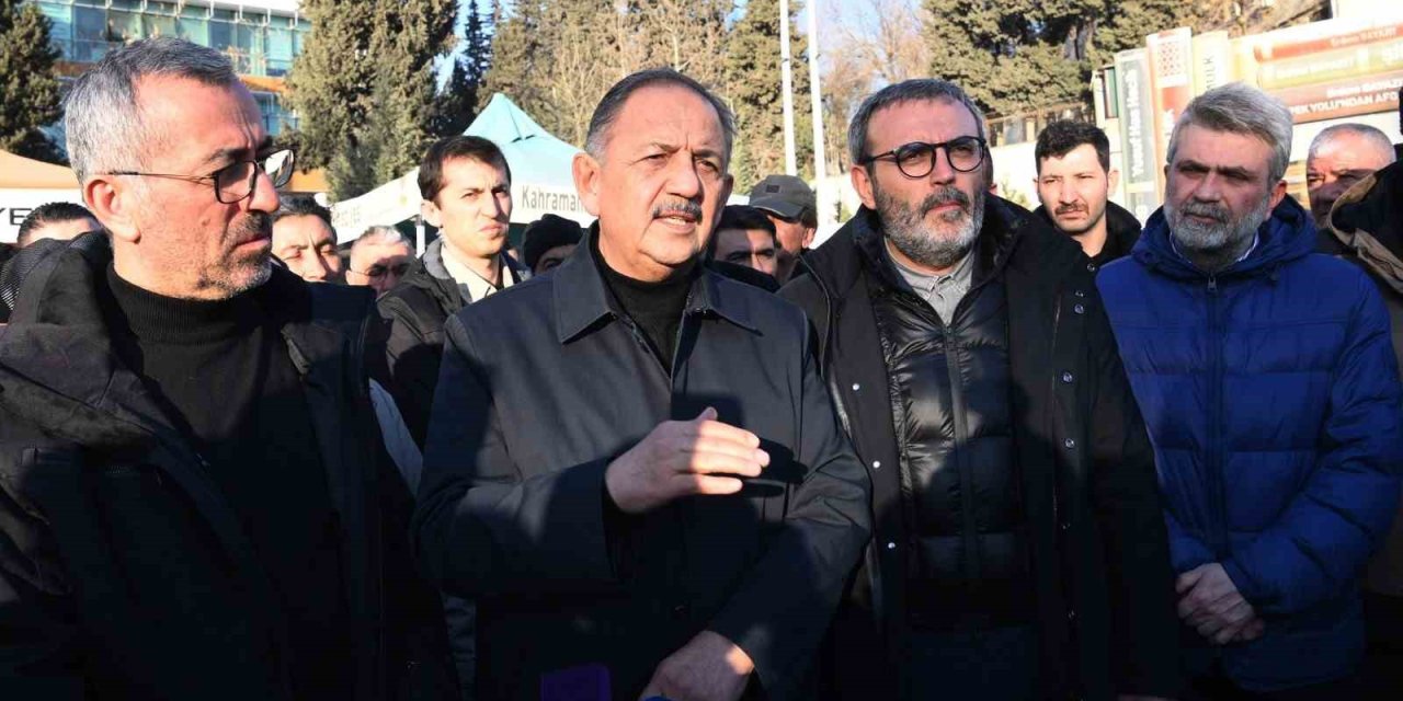 Özhaseki: “kahramanmaraş’ta 105 Belediye Çalışıyor”