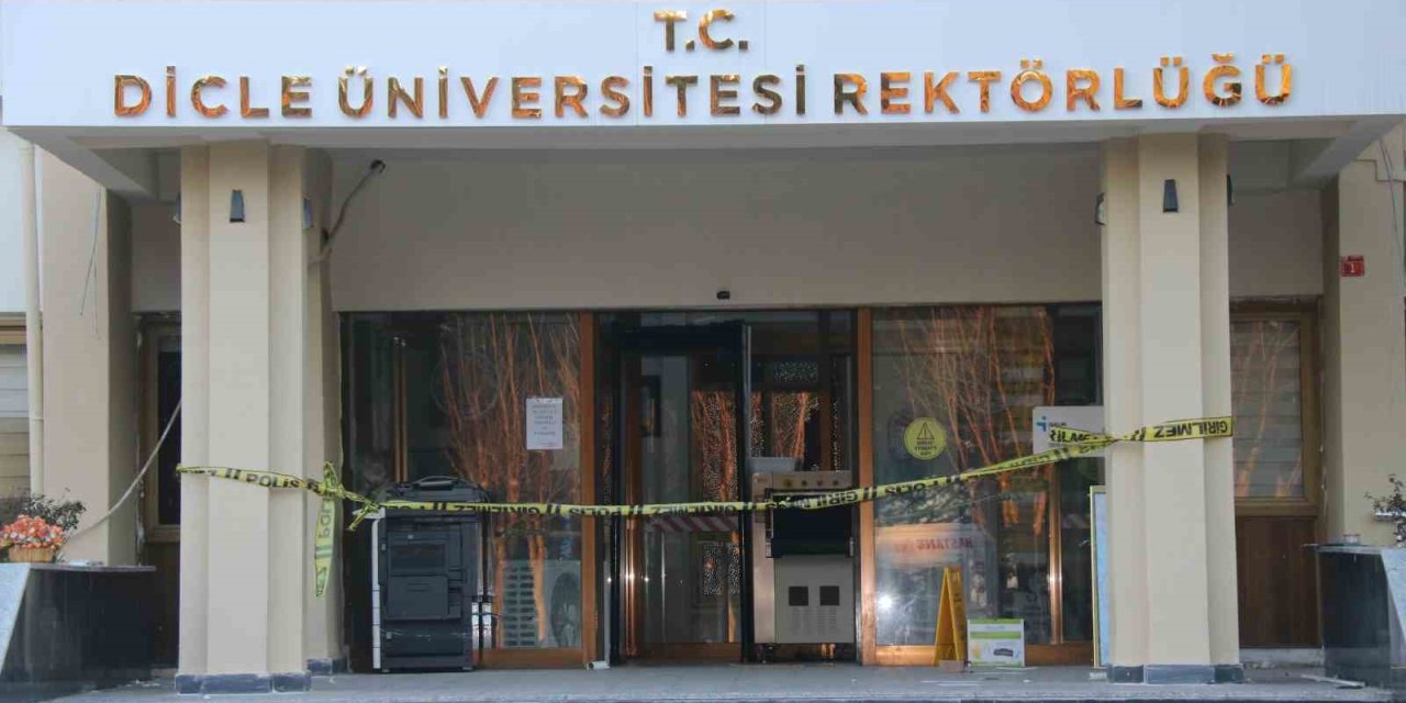 Dicle Üniversitesi Rektörlük Binası Boşaltıldı