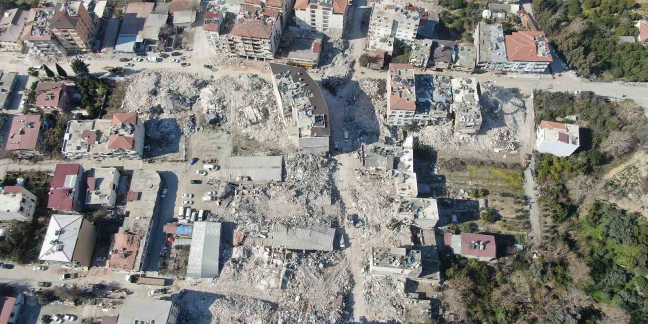 Samandağ Deprem Sonrası Havadan Görüntülendi