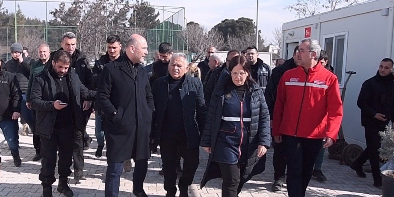 Geçici Konaklama Merkezi’nde İnceleme