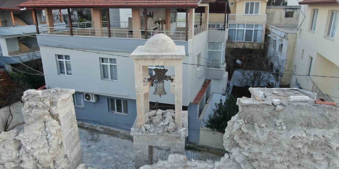 Hatay’da 700 Yıllık Meryem Ana Ortodoks Kilisesi Depremde Yıkıldı