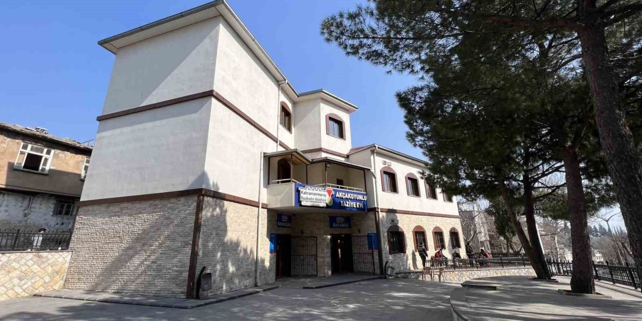 Kahramanmaraş’taki Taziye Evlerinde Çamaşır Yıkama Ve Duş İmkanı