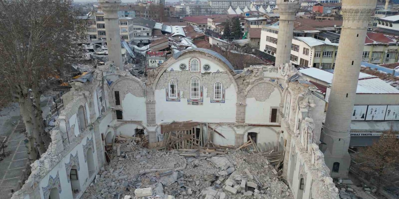 Depremin Vurduğu Malatya’daki Yıkım Havadan Görüntülendi