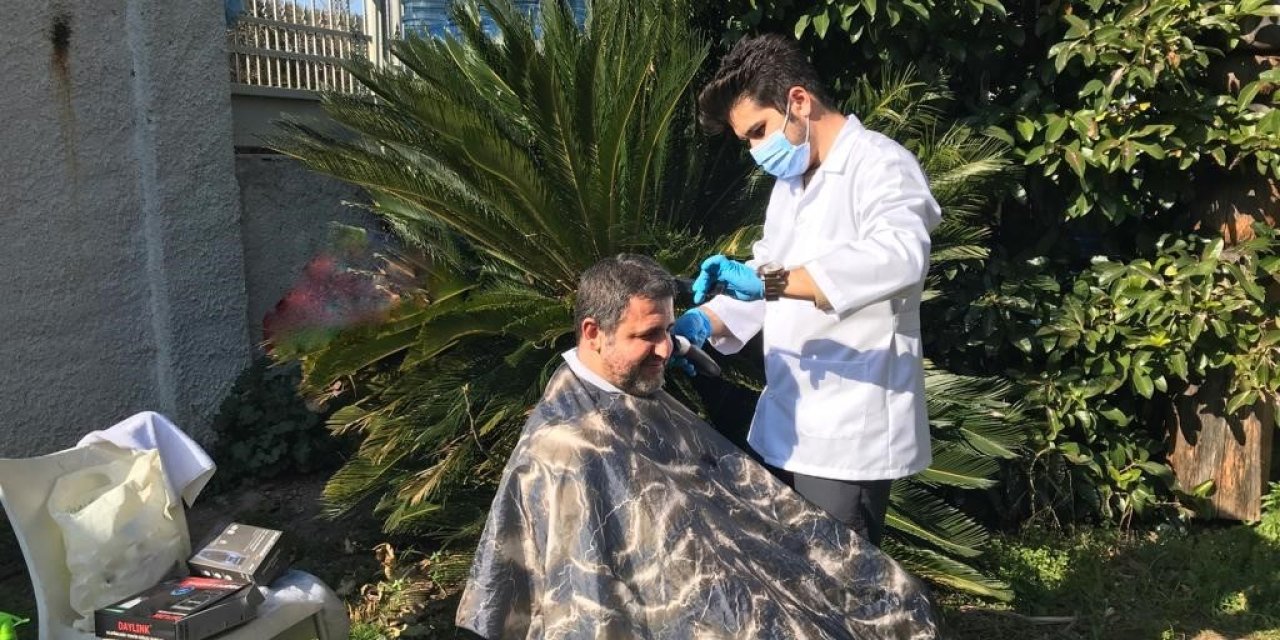 Kemer Belediyesi’nden Depremzedelere Ücretsiz Saç Tıraşı Hizmeti