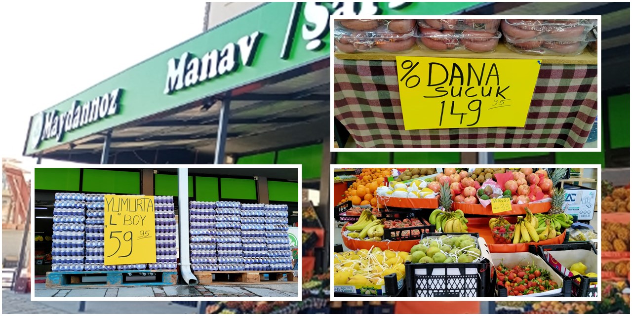 Maydannoz Manav ve Şarküteride Fırsat Ürünleri