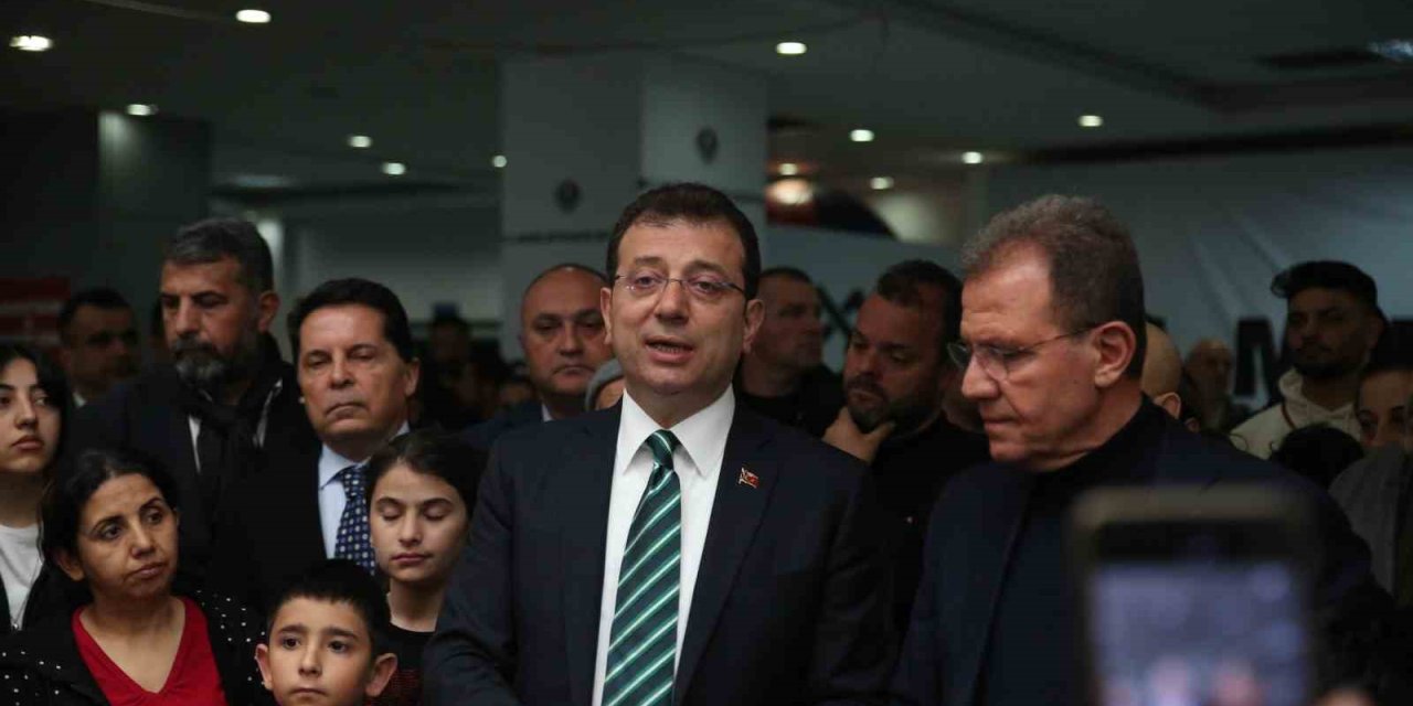 İbb Başkanı Ekrem İmamoğlu Mersin’de
