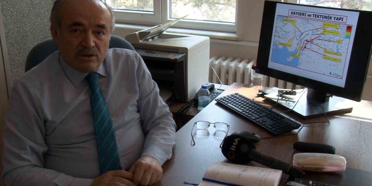 Jeoloji Mühendisi Evsen: "kayseri’deki Küçük Ölçekli Depremlerden Korkmamak Gerek"