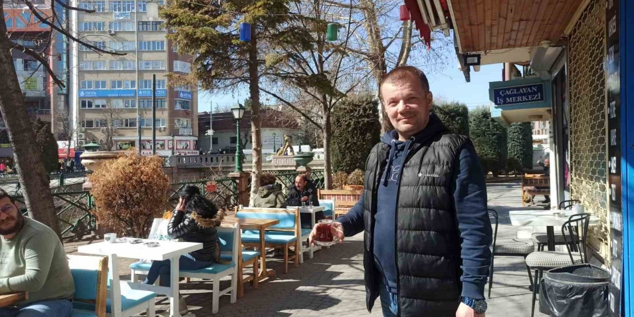 Eskişehir’de Yazı Aratmayan Sıcaklar