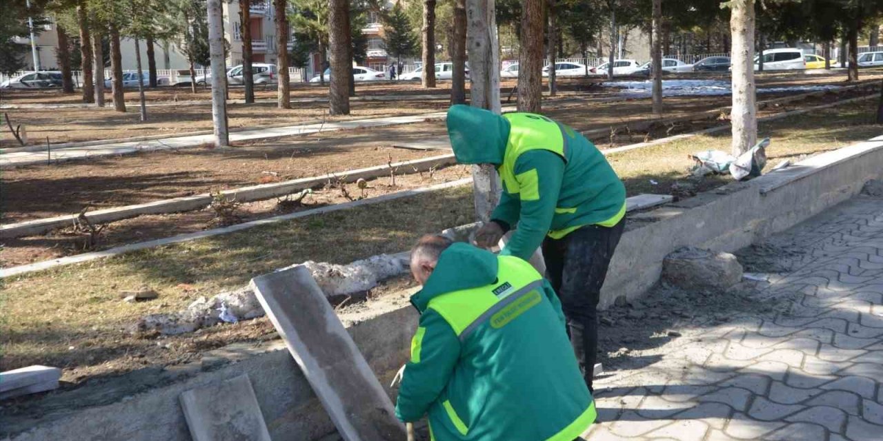 Ereğli’de Parklar Yenileniyor